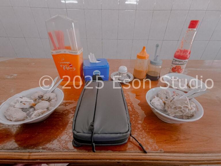 Semangkuk Bakso, Serumpun Bahagia Bersama Istriku