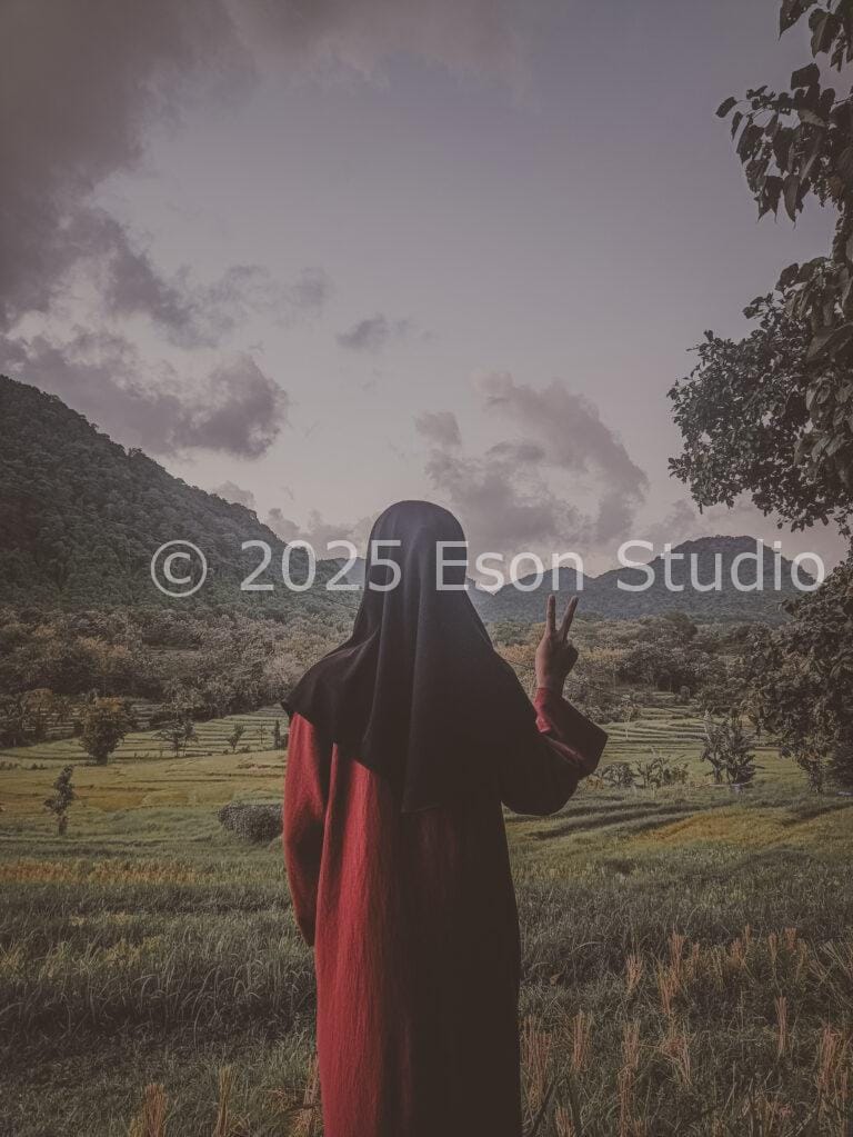 Pemandangan Sawah Dusun Paseran