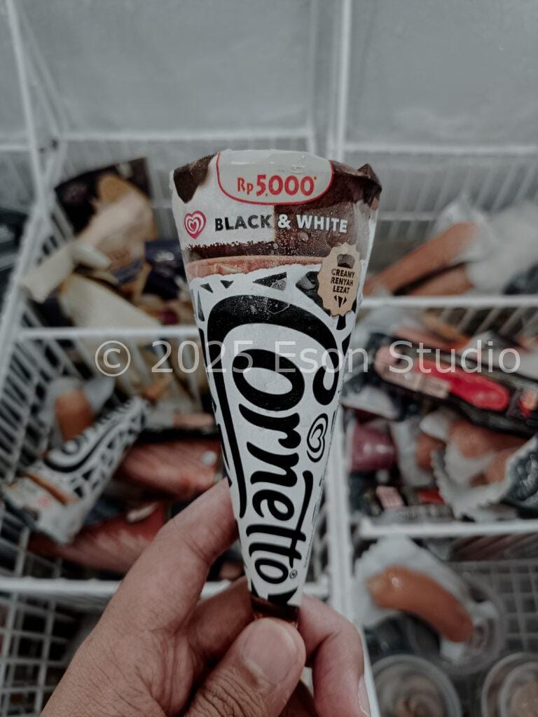 Cornetto di Tangan, Estetika di Cuaca Dingin